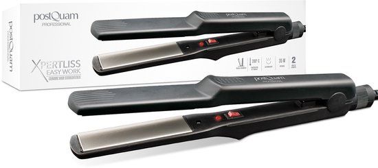 PostQuam PQPAE2008 haarstyler Stijltang Warm Zwart 35 W 2,05 m