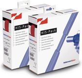HellermannTyton 300-31902 Gekrompen buis zonder lijm Rood 19,10 mm 9,50 mm Krimpverhouding:2:1 5 m