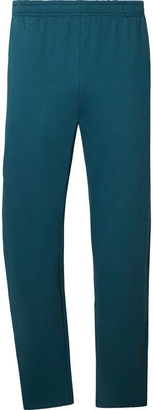 Jan Vanderstorm Heren Sweatbroek - Petrol - Maat 60/62 - Plus Size