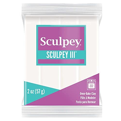 Sculpey III Polymeer Clay 2oz-White