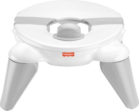Fisher-Price Meeneempotje - Reispotje - Grijs/Wit