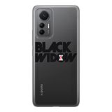 ERT GROUP mobiel telefoonhoesje voor Xiaomi 12 LITE origineel en officieel erkend Marvel patroon Black Widow 010