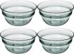 Secret de Gourmet - Kommetjes/Schaaltjes - Kunststof - Transparant - 13 cm - Groen - Set van 8
