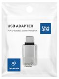 Blue Star adaptateur USB A 3.0 vers Type C - blanc