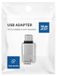Blue Star adaptateur USB A 3.0 vers Type C - blanc