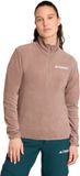 Adidas Terrex Multi Essentials Fleece Jack Met Halflange Rits - Dames - Bruin