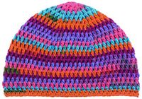 Grundl Visione breigaren, haakgaren, oranje, roze en violet, 1 x 100 g