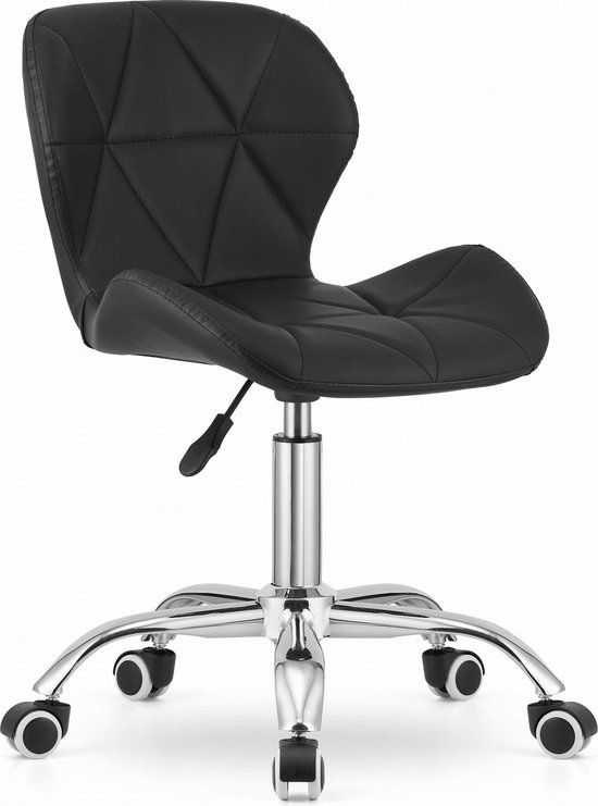 Viking Choice AVOLA Bureaustoel - Ergonomisch - ECO-leer - Zwart