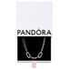 PANDORA ME Doppel-Gliederhalskette aus Sterling Silber, Kompatibel ME Collection, 45mm, 392303C00-45
