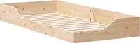 vidaXL Bedframe Massief Grenenhout Naturel 80 x 210 cm