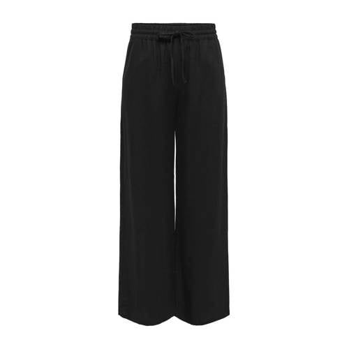 JDY High Waist Loose Fit Trousers - JDYSAY Black