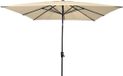 Lesliliving Parasol Libra, Ecru, 2,5x2,5 meter