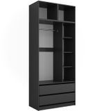 Vicco Elmo Kledingopslagkast – 50 x 40 cm Antraciet