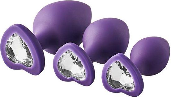 FLIRTS Anal Training Kit Gem Stone - Purple