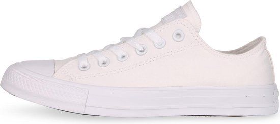 Converse Chuck Taylor All Star Sneakers Laag Unisex - White Monochrome - Maat 37