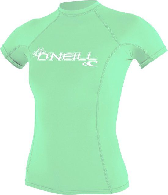 O'Neill Basic Rash Guard UV-shirt dames - Aqua - Maat M
