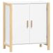 VidaXL Dressoir Wit Hout 62x38x70 cm