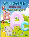 My First Alphabet Animals Coloring Book