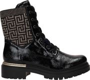 Rieker Veterschoenen Hoog - Zwart lak - Maat 40