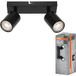 OSRAM 2-Punkt LED Spot ELEMENTAL Schwarz