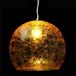 Theluz 132/30AM Plafondverlichting E27 Amber Glas