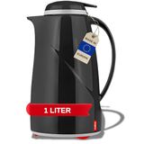 Helios 2934-002 Wave Push kunststof thermoskan, 1 liter
