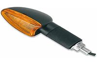 Knipperlichtset M8 zwart Edge oranje, kort