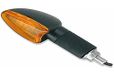 Knipperlichtset M8 zwart Edge oranje, kort
