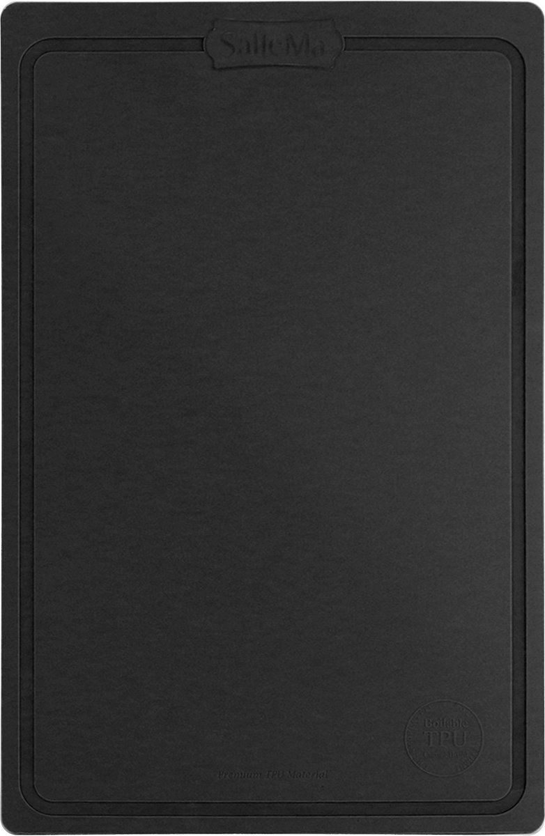 Candl TPU Snijplank - Flexibel - Mesvriendelijk - Zwart - 22,5 x 36 cm