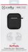 Celly Protective Case for AirPods 1/2 Gen, Black Silicone