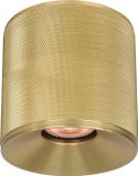 Artdelight Plafondlamp Costa Ø 10,5 cm GU10 mat goud