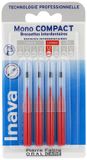 Inava Mono Compact 4 Tandenborstels Rood