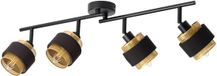 Osram LED Spot Hornet 4X2.8W 827 E14 Zwart
