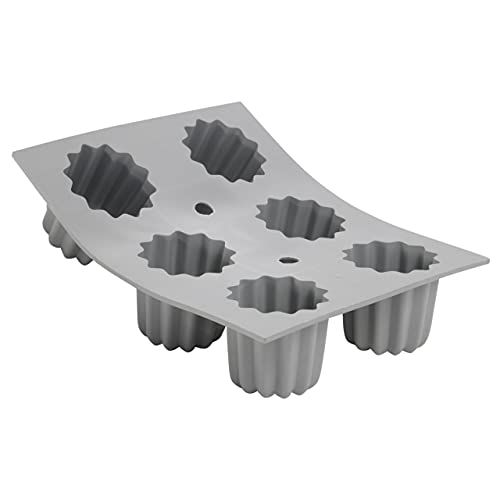 de Buyer Mini elastomoule, siliconen, grijs, 21 x 17,5 x 5,1 cm