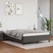 Maison Exclusive - Cadre de lit sans matelas gris 140x190 cm similicuir