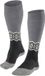FALKE SK2 warm dik wol functioneel materiaal skisokken dames zwart - maat 39-40