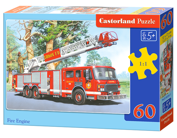 Castorland Fire Engine 60 stukjes