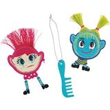 DerDieDas Set van 3 verwisselbare knopen Hippie Hair