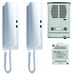 VIMAR 885E intercom 4+2 Dirigent 2-Familie 88TD + 8870, ELVOX Deuringang, Withe