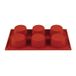 Pavoni Formaflex siliconen bakvorm 6 muffins - 8029248064423