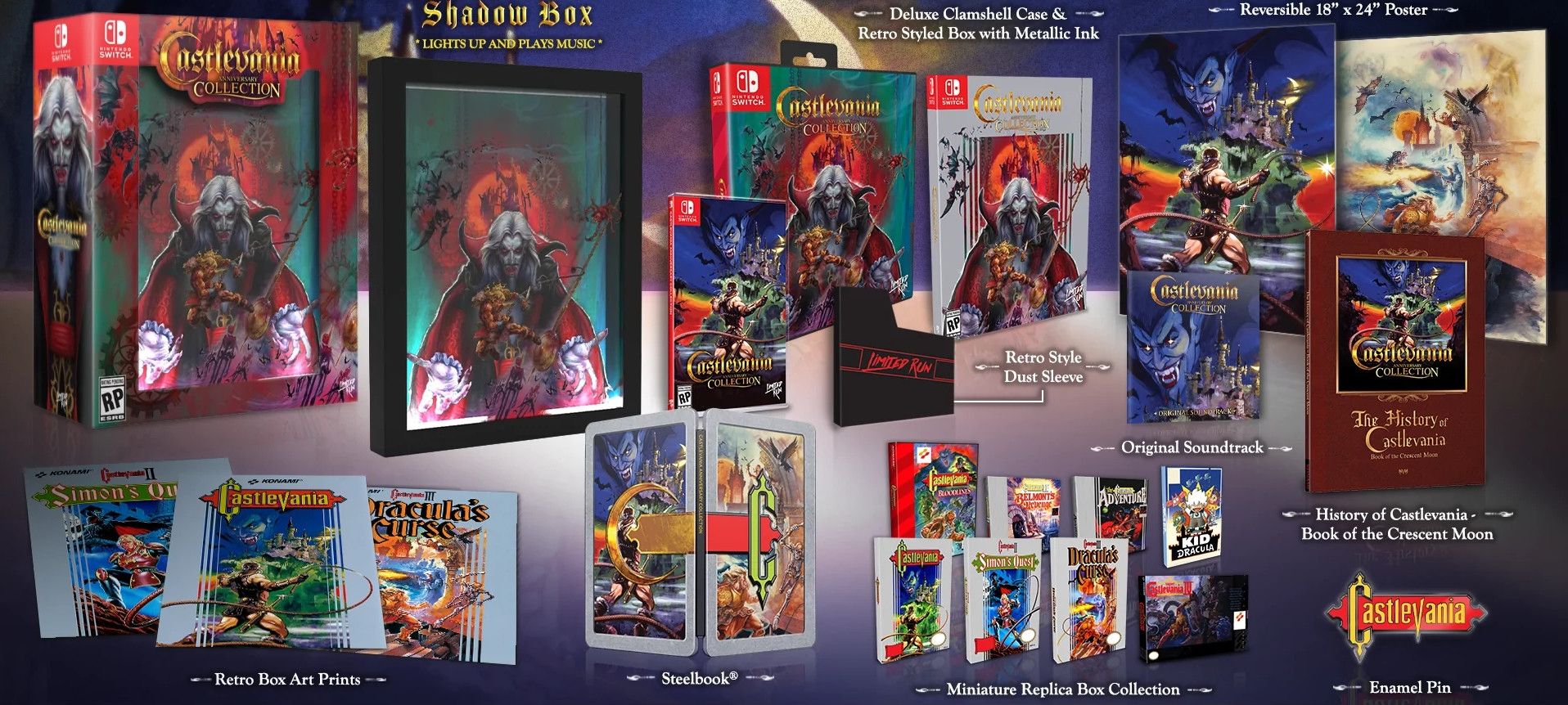 Limited Run Castlevania - Anniversary Collection Ultimate Edition - Nintendo Switch