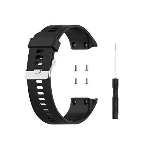 MeiLiu Siliconen vervangende riem voor Garmin Forerunner 35/Forerunner 30/ForeAthlete 35J/Forerunner 35J