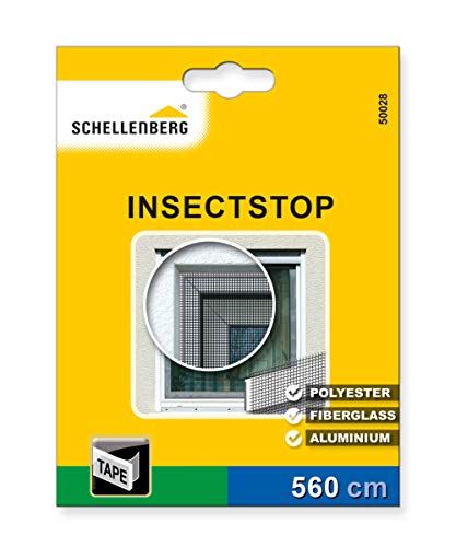 Schellenberg 50028 Bevestigingsband transparant voor vliegengaas (5,6 m)