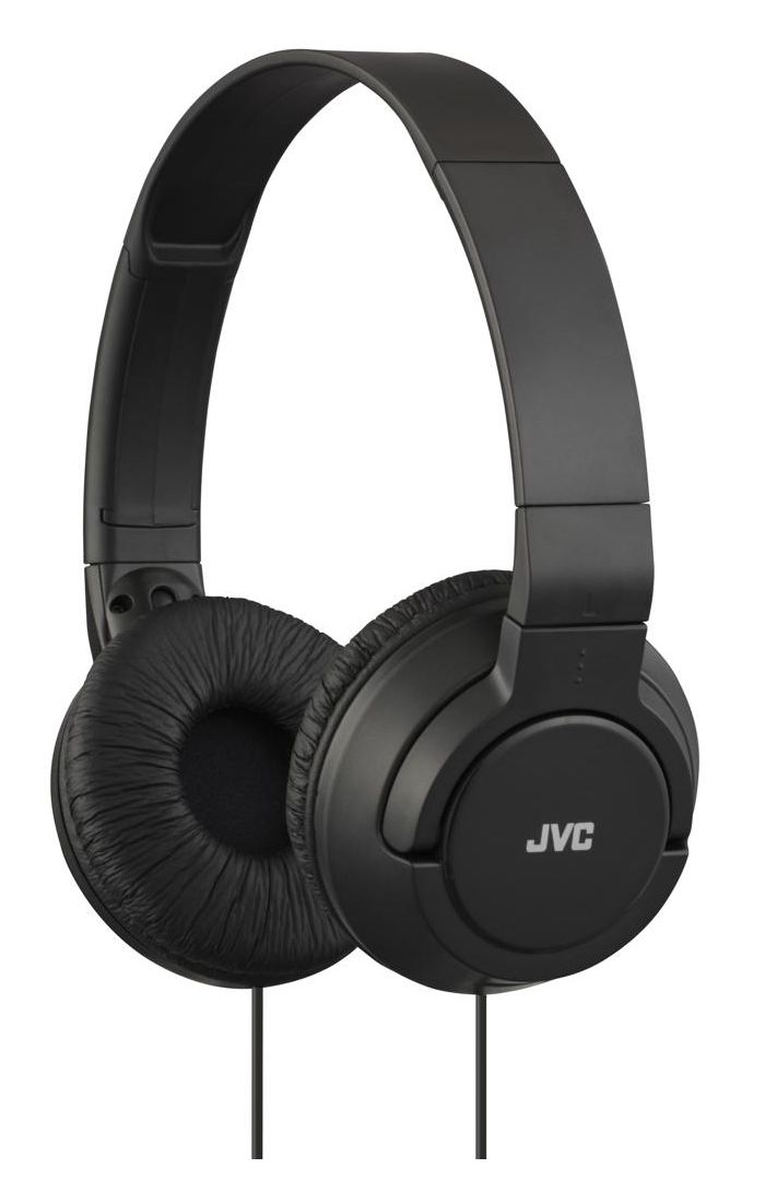 JVC HA-S180 On-Ear Headphones - Black