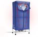 InnovaGoods Draagbare elektrische droger met 2 niveaus Dupledry Blue 1200 W