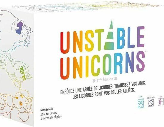 Asmodee Unstable Unicorns (FR) Bordspel