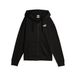 PUMA Essentials No. 1-logohoodie met volledige rits voor Dames, Zwart, Maat M