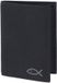 oxmox New Cryptan RFID Protect Kombibörse Freedom Fish Print Grey Black zwart