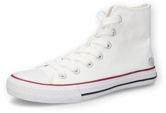 Dockers by Gerli Dames Hoge sneakers - wit - EU39