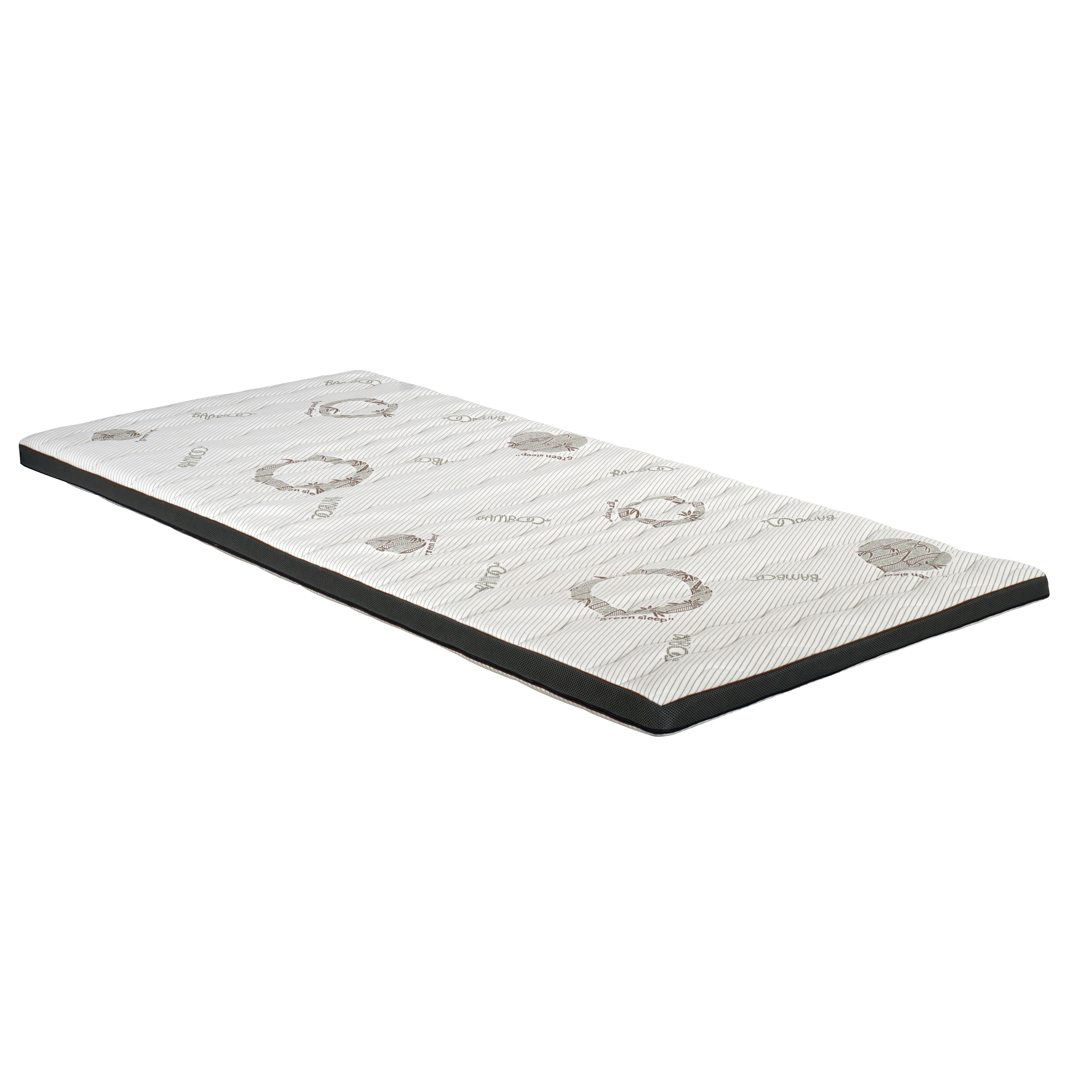 MatrasDirect topdekmatras Traagschuim NASA Bamboo Intense luxe 210 cm / 90 cm